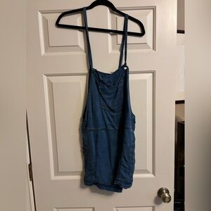 AE Baggy Overall Short, Size Large, American Eagle